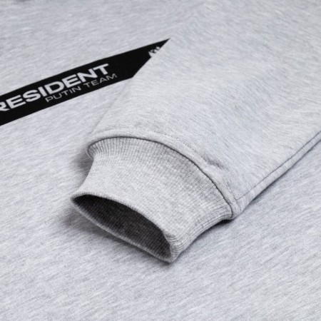 Hoody President, size m, color gray-14