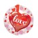 Foil ball 24 "Love, heart, jambo/insider
