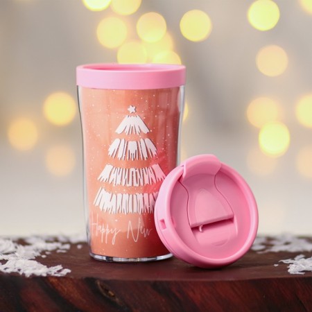 The thermostat New Year's plastic “Happy New Year, Christmas tree”, 250 ml-2