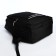 Youth backpack from textiles, 2 parts with lightning, 4 pockets, black/blue color