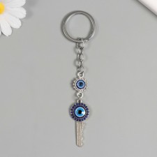Keychain from the evil eye metal 