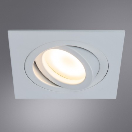 Pointed-built Lamp Tarf A2168PL-1wh, GU10, 50 W, 9.2x9.2x2.2 cm, white.-3