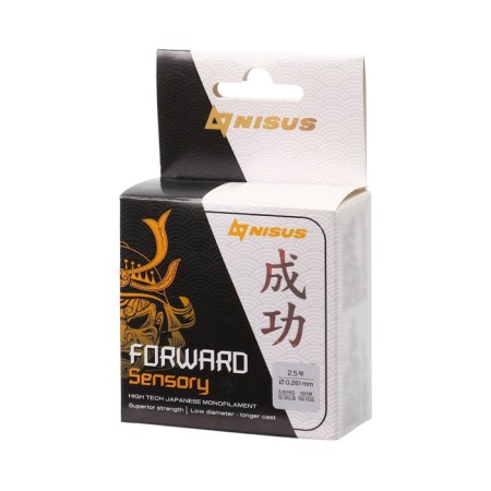 Nisus Forward Sensory fishing line, diameter 0.261 mm, test 5.6 kg, 100 m, transparent-1