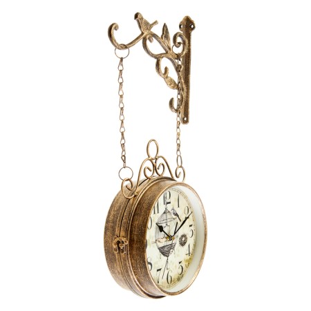 Watching double-sided watches, on the suspension "Bird in the Cage", smooth move, D-17 cm, 23 x 44 cm-1