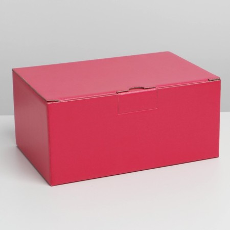 Gift folding box, packaging, Fuchsia, 22 x 15 x 10 cm-3