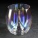 Glass glass "drop", 400 ml, pearly color