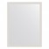 EvoForm mirror in a baguette frame, 20 mm, 33x43 cm, white color