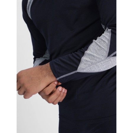 Male thermal underwear, size 48-50, dark blue color-2