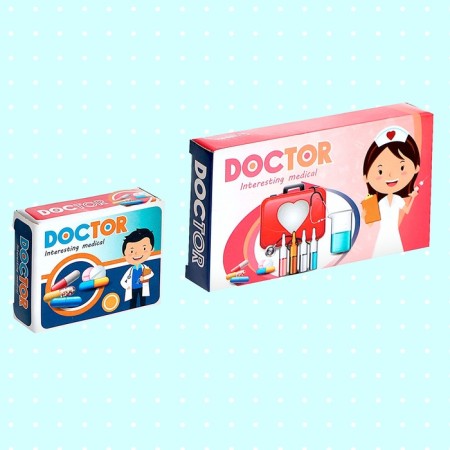 Game set "Best Doctor" in the suitcase, 14 items-8