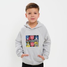 Autobots sweatshirt, transformers, height 122-128, gray color
