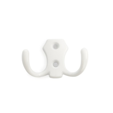 Hook furniture tundra KM201WH, two -rod, white color-2