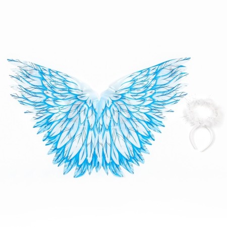 Carnival set "Delicate angel" cape, rim-6