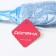 Brush for cleaning flexible, 8 × 37.5 cm, blue color