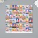 Scrapbooking paper bilateral "travel" density 180 grams set 5 pcs 30.5x32 cm