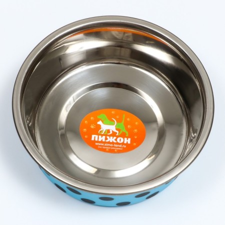 Metal bowl in the plastic case "Golshek", 290 ml, Blue-1