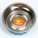 Metal bowl in the plastic case "Golshek", 290 ml, Blue