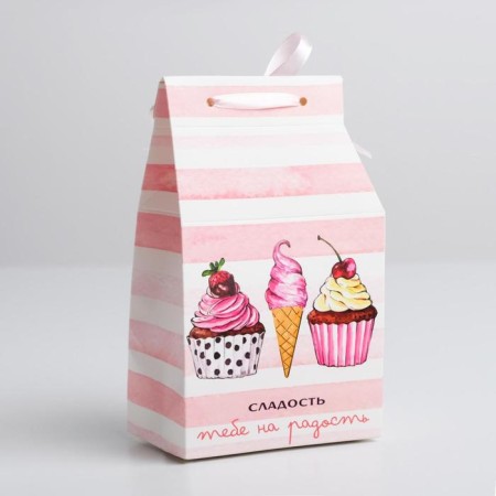 Confectionery packaging "Sweetness", 8 x 10 x 16 cm-1