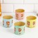 Paper form for cupcake, muffins and kulich "owls" 70x60 mm, mix