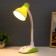 Landry table lamp E27 40W white-green 17x12x44 cm Risalux