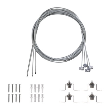 A set of suspended fasteners for LED panels No. 1 Rexant