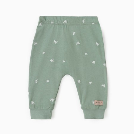 Pants children's minku, olive color, height 80-86 cm