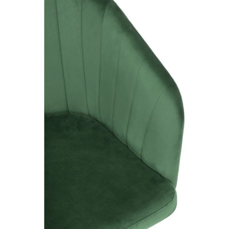 Computer chair thibault plastic/velor, black/green 60x60x81 cm-5