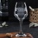 Glass for the wine "Ah*Benchik" engraving, 350 ml