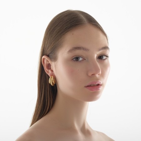 Trinity-rings d = 2, color gold-2