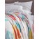 Aquarelle blanket, size 200x220 cm, multicolor color