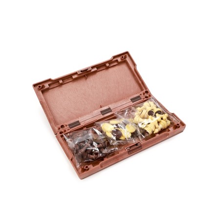 Magnetic chess 24 x 24 cm, King H-4.9 cm, Pig H-2.4 cm-12
