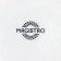Porcelain dining plate Magistro Argos, D = 20.6 cm, white color