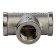 The STOUT SFT -0020-000038, 3/8 ", internal/internal thread, nickelled brass