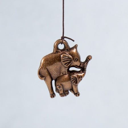 Wind Music Metal "African Elephant" 5 tubes 51x6.5 cm-4