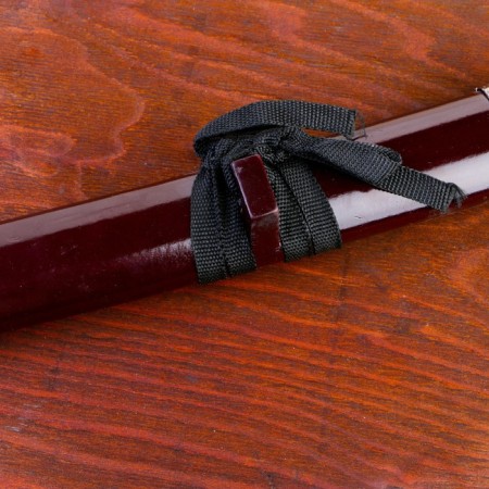Suv. Product Katana 2V1 on a stand, scabbard wood, red gloss 78/99cm-4