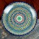 Largan Rishtan ceramics "Patterns", 42 cm, blue