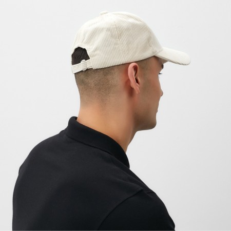 Male baseball cap, milk, size 56-58-2