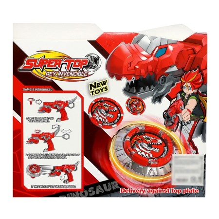 Set of wolves "dinosaur", automatic launch, 1 top, 1 arena-15