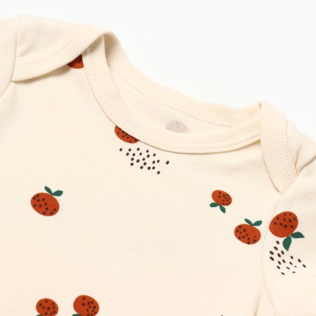 Body Kroshka I'm oranges r. 62-68, milk-3