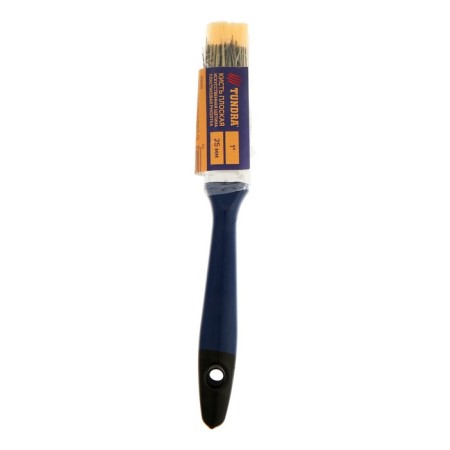 Brush flat tundra, artificial bristles, plastic handle, 1 ", 25 mm-6
