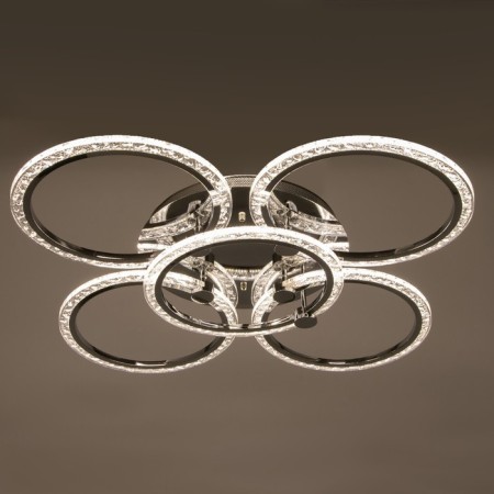 Chandelier with PDU 1833/5SL LED 160W 3000-6000k Dimmer silver 65x65x11.5 cm Bayerlux-2