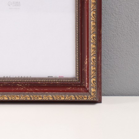 Photo frame Plastic "Babylon" 50x70 cm, burgundy-1