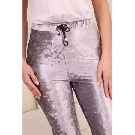 Female suit, size 42, gray color-12