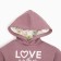 Costume: sweatshirt and pants crumb I Flower, height 74-80 cm, lilac