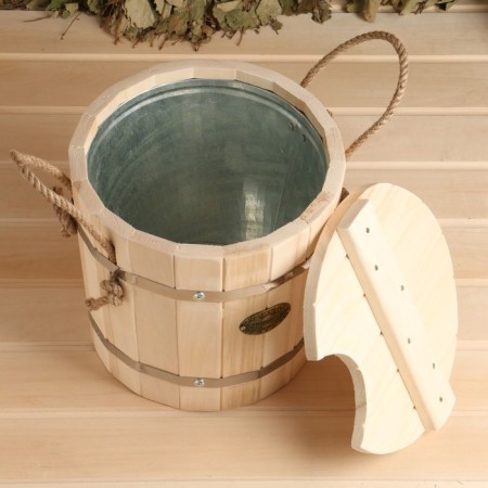 LIPS -7l -galvanized insert, with a lid, "Dobroparov"-5