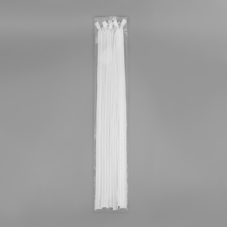 Lightning secret, No. 3, non -proceeding, castle machine, 60 cm, white color-2