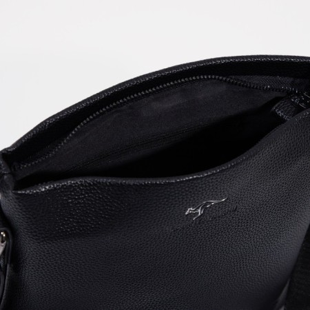 Male bag, black color-5