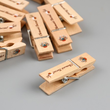 Decor for creativity Tree "clothespin - bright Easter!" set 10 pcs-3