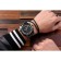 Electronic watch watches, D-5 cm, with an alarm clock, calendar, backlight, 1 atm, black