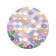 Pareo and beach rug "Fairy Tale", D = 150 cm