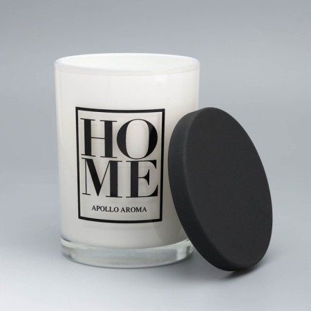 Aromatic candle "Home", Bai Bayhe, 8*10.5 cm-1